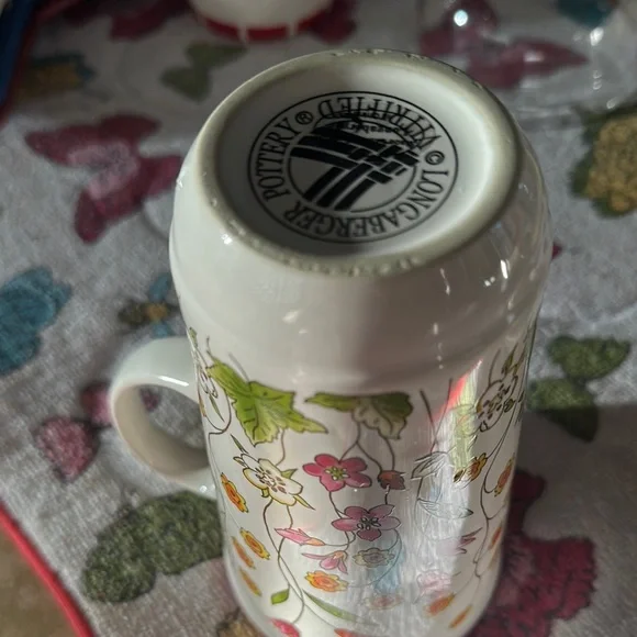 Floral Ceramic Mug - Picture 2 of 4